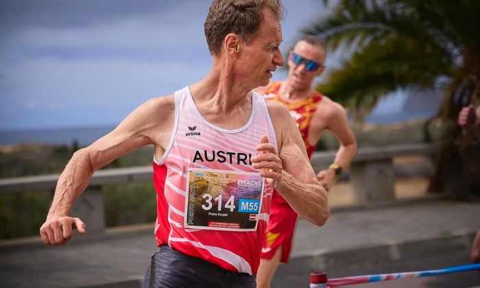 50. Medaille für Franz Kropik bei Masters-EM und WM